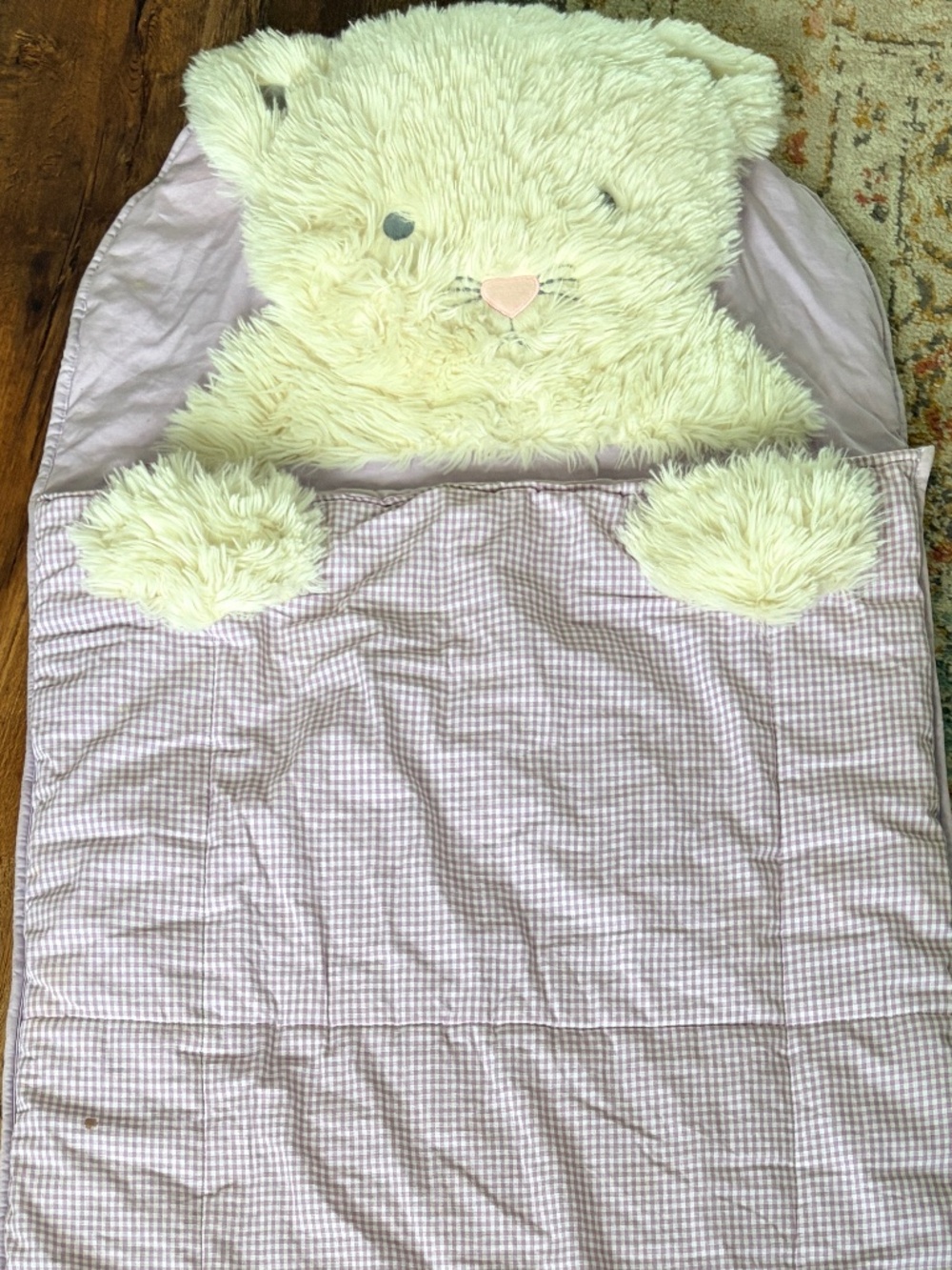 Pottery Barn Kid’s Cat Sleeping Bag